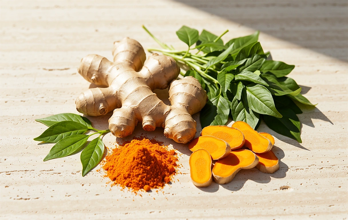 Fresh organic ingredients at VitalityRoutine